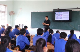 Xã Thiện Tín tập huấn hướng nghiệp, việc làm cho học sinh Trung học phổ thông