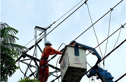 Quảng Ngãi khắc phục hạ tầng lưới điện sau bão số 13