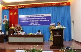 Nhiệt điện Bà Rịa tổ chức thành công Đại hội đồng cổ đông thường niên năm 2026