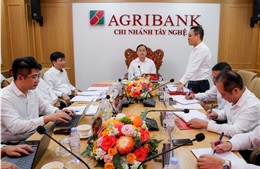 Chủ tịch HĐTV Agribank làm việc tại các chi nhánh trên địa bàn tỉnh Nghệ An