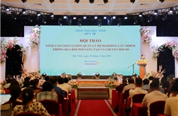 Hội thảo nâng cao chất lượng quản lý bệnh không lây nhiễm thông qua đổi mới sáng tạo và chuyển đổi số