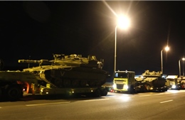 Israel điều xe tăng đến biên giới Gaza, báo hiệu nguy cơ tấn công toàn diện trên bộ