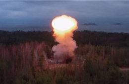 Quân đội Nga tái tạo vụ nổ hạt nhân gần St. Petersburg