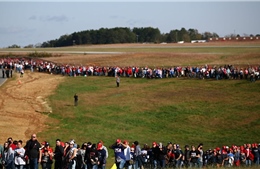 Người ủng hộ xếp hàng dài hơn 3km dự buổi vận động tranh cử của Tổng thống Trump