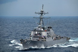 Tàu khu trục tên lửa Mỹ hướng đến Biển Đen