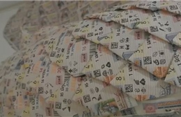 Ngôi chùa trưng bày hàng ngàn vé số trượt để thức tỉnh người ham cờ bạc