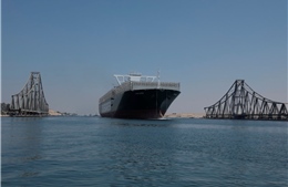 Ai Cập sẽ tăng phí quá cảnh qua Kênh đào Suez từ tháng 2/2022