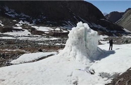 Xây sông băng nhân tạo để trữ nước trên dãy Andes
