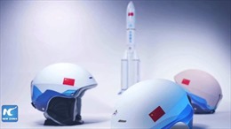 Cận cảnh mũ trượt tuyết sử dụng công nghệ tên lửa của Trung Quốc