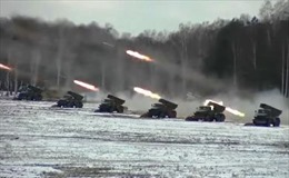 Xem dàn vũ khí hiện đại Nga-Belarus tập trận nảy lửa giáp biên giới Ukraine