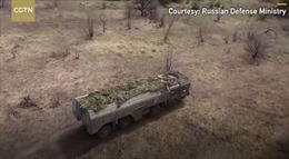 Nga công bố video triển khai hệ thống tên lửa Iskander ở Ukraine