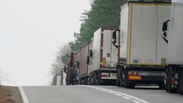 Xe tải của EU có thể bị cấm đi vào Nga