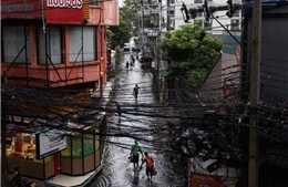 Thái Lan khuyên người dân làm việc tại nhà vì mưa lớn bất thường