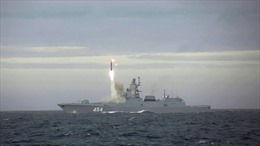 Nga đưa tàu chiến đầu tiên mang tên lửa siêu vượt âm Zircon vào trực chiến