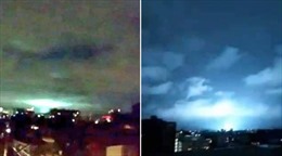 Những đốm xanh sáng chói bầu trời trước động đất, giới chức Thổ Nhĩ Kỳ nói gì?