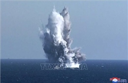 KCNA: Triều Tiên thử nghiệm hệ thống vũ khí hạt nhân dưới nước