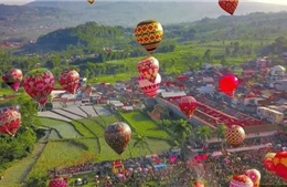 Lễ hội khí cầu khuấy động bầu trời Indonesia