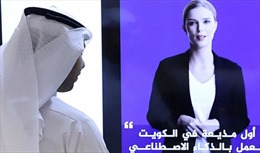 Nữ MC trí tuệ nhân tạo lên sóng ở Kuwait