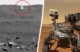 Xem tàu thăm dò NASA ‘tóm gọn’ lốc cát sao Hỏa