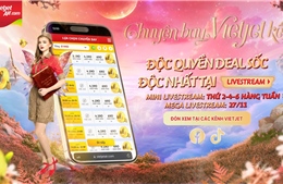 Triệu vé 0 đồng, ưu đãi vé Tết và hàng nghìn quà tặng hấp dẫn tại Vietjet Mega Livestream 27/11