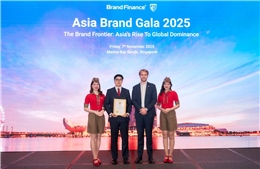 Vietjet thuộc nhóm thương hiệu hàng không lớn nhất ASEAN 2025