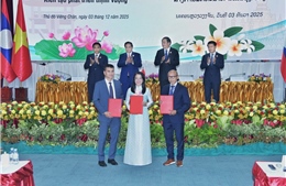 Vietnam Airlines hợp tác cùng Saigontourist thúc đẩy du lịch, kết nối Việt Nam - Lào