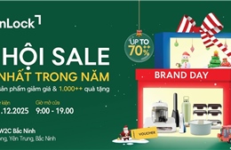 LocknLock tung nghìn deal bùng cháy, giảm đến 70% tại Ngày thương hiệu W2C Bắc Ninh