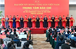 Trung tâm báo chí Đại hội XIV: Đáp ứng tác nghiệp của phóng viên trong nước và quốc tế 