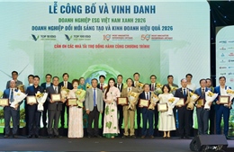 Vietnam Airlines hai năm liên tiếp vào Top 10 Doanh nghiệp ESG Việt Nam Xanh