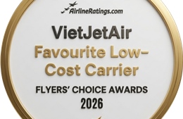 Vietjet được bình chọn 'Hãng hàng không được yêu thích' và 'Đồng phục tiếp viên đẹp nhất'