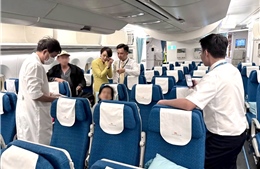 Thông tin về hành khách bất tỉnh trên chuyến bay VN099 từ San Francisco đến TP HCM 