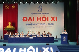 Khai mạc Đại hội đại biểu toàn quốc Hội Sinh viên Việt Nam lần thứ XI