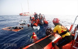 Giải cứu 101 người nhập cư Syria trên biển