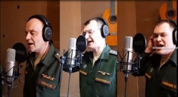 Quân nhân Nga thể hiện bài hát về cuộc chiến chống lại đại dịch COVID-19