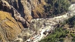 Cận cảnh thảm họa vỡ sông băng ở vùng Himalaya tại Ấn Độ