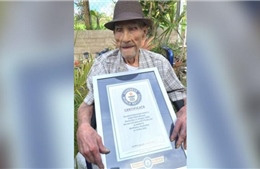 Cụ ông Puerto Rico lập kỷ lục người đàn ông sống thọ nhất thế giới