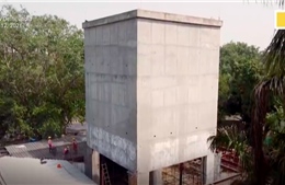 ‘Tháp khói’ lọc không khí ô nhiễm ở Ấn Độ