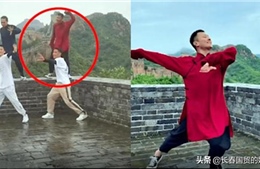 Diễn viên Trung Quốc bị chỉ trích vì nhảy hip-hop trên Vạn Lý Trường Thành