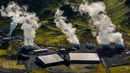 Iceland biến khí CO2 thành đá 