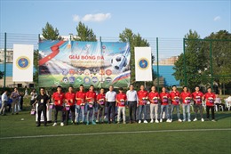 Khai mạc giải bóng đá sôi nổi nhất của cộng đồng người Việt Nam tại LB Nga