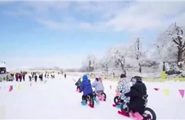 Trung Quốc bước vào mùa lễ hội băng tuyết
