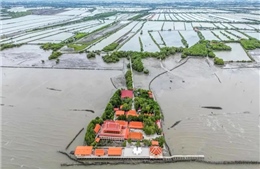Ngôi làng ở Thái Lan bị nước biển nhấn chìm từng ngày