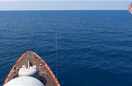 Tàu chiến Nga tập trận ở Biển Đen