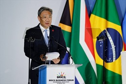Chủ tịch Trung Quốc bất ngờ vắng mặt tại Diễn đàn Doanh nghiệp BRICS