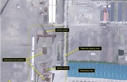 Trang  North: Triều Tiên có thể đang chế tạo tàu ngầm mới