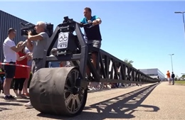 Chiêm ngưỡng chiếc xe đạp dài nhất thế giới lập Kỷ lục Guinness