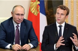 Tín hiệu ngoại giao mới từ cuộc điện đàm hiếm hoi giữa Tổng thống Macron và ông Putin