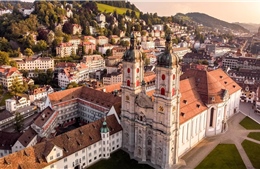 Thánh địa tri thức nghìn năm giữa lòng Thụy Sĩ