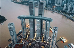 Chiêm ngưỡng tòa nhà chọc trời 'nằm ngang' cao nhất thế giới 