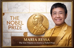 Nữ nhà báo Maria Ressa, biểu tượng bảo vệ sự thật